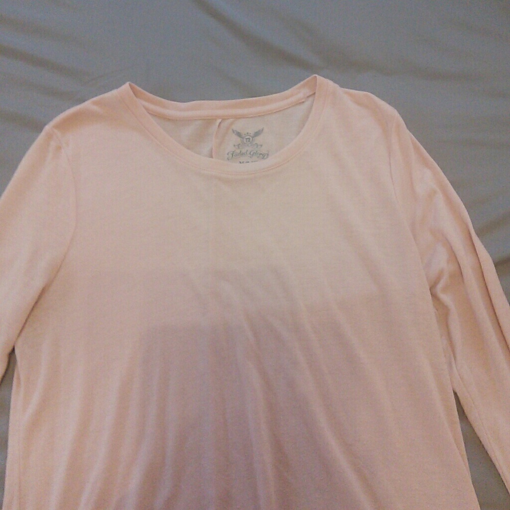 Pink long sleeve shirt